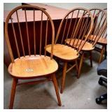 wooden chairs x4 wooden chairs x4