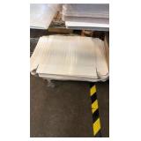 Stack of white boxes Stack of white boxes