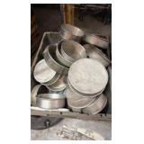 tote of assorted pans tote of assorted pans