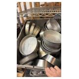 tote of assorted pans tote of assorted pans