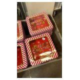 Merry Christmas tins Merry Christmas tins