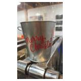 Merry Christmas pails Merry Christmas pails