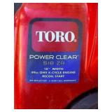 Snowblower Toro 518ZR Snowblower Toro 518ZR
