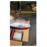 Large foil heart pan with clear top Large foil heart pan with clear top