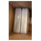 Half a box of six count cupcake containers Half a box of six count cupcake containers