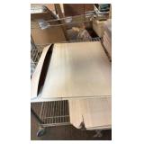 Stack of white boxes Stack of white boxes