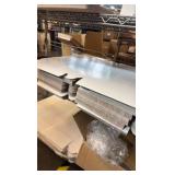 Stack of white boxes Stack of white boxes