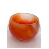 Carnelian Quartz Bowls (Lot of 2)