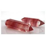 Rose Quartz Crystal Points (Lot of 4)