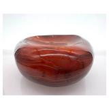 Agate with Quartz Dish - Polished Natural Stone