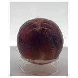 Natural Agate Moon & Star Carvings with Sphere - 4-Piece Set