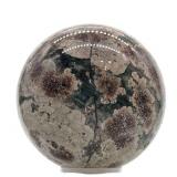 Moss Agate Sphere - 4 Inch Diameter - Hand-Polished Display Ball
