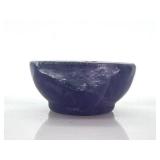 Fluorite Leaf & Bowl Set - Purple Rainbow Banding