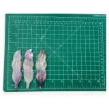 Amethyst Leaves - 3 Pieces Natural Purple Crystal Leaves