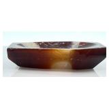 Agate Bowls - Carved & Polished Natural Stone Set of 2