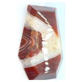Agate Bowls - Carved & Polished Natural Stone Set of 2
