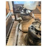 Bodine Electric Co. 115V Industrial Motor with Controls & Vintage Workshop Tools