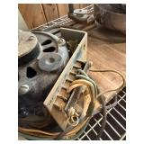 Bodine Electric Co. 115V Industrial Motor with Controls & Vintage Workshop Tools
