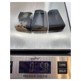 Smoky Quartz Crystal Points & Natural Mineral Specimens - 3 Pieces