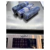 Sodalite Obelisk Towers - Purple Blue Crystals for Display (3 Pack)