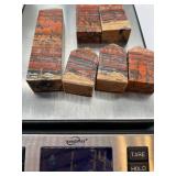 Tiger's Eye Obelisk Towers - 7-Piece Display Set