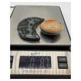 Ocean Jasper Crescent Stone & Polished Stone