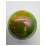 Malachite Heart-Shaped Stone - Polished Green Banding