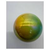 Malachite Heart-Shaped Stone - Polished Green Banding