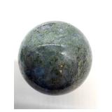 Moss Agate Sphere - Green & Gray Dendritic Ball