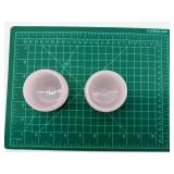 Pink Stone Bowls (Lot of 2)