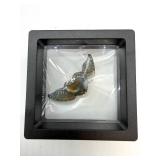 Carved Stone Figurines - Lotus Flower, Winged Motif & Eye Pyramid Designs