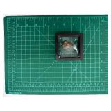 Carved Stone Figurines - Lotus Flower, Winged Motif & Eye Pyramid Designs