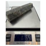 Labradorite Obelisk Crystal Towers - 3-Piece Set, Dark Gray with Blue Flash