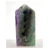 Fluorite & Blueberry Smelt Quartz Tower Points - 3 pcs