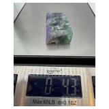 Fluorite & Blueberry Smelt Quartz Tower Points - 3 pcs