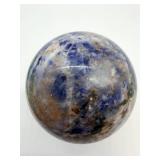 Blue Sodalite Sphere - Polished Natural Stone Desk Decor