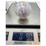 Fluorite Sphere - Natural Purple & Yellow Banding