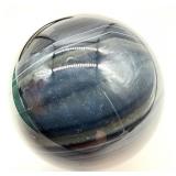 Blue Banded Agate Sphere