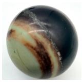 Purple Robe Jade Sphere - Driftwood Stand