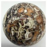 Ocean Jasper Spheres Orbicular Polished Balls (Lot of 3)