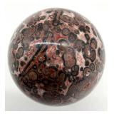 Ocean Jasper Spheres Orbicular Polished Balls (Lot of 3)