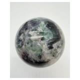 Fluorite Sphere - Green & Purple Crystal Ball