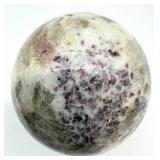 Rubellite Tourmaline Sphere - 1.5 In Natural Gem Ball