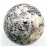 Rubellite Tourmaline Sphere - 1.5 In Natural Gem Ball