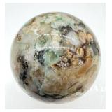 Ocean Jasper Sphere - Hand Polished Natural Stone Ball 2 in