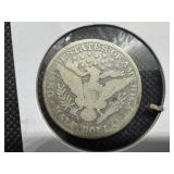 Better Date 1892 Silver Barber Half Dollar - Greysheet Wholesale Value for a G4 is $56