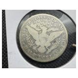 Better Date 1892 Silver Barber Half Dollar - Greysheet Wholesale Value for a G4 is $56