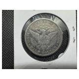 Key Date 1892-S Silver Barber Half Dollar - Greysheet Wholesale Value for a VF20 is $525