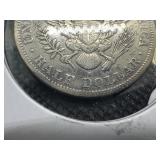 Key Date 1892-S Silver Barber Half Dollar - Greysheet Wholesale Value for a VF20 is $525