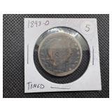 1893-O Silver Barber Half Dollar